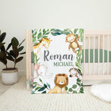 Safari Animals Baby Blanket,