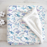sea animals boy blanket
