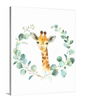 Giraffe Nursery Wall Art CANVAS C869