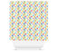 Polkadots Shower Curtain Baby Boy Polka Dots Circles Bathroom Bath Mat Towel Modern Blue Green Yellow Shower Curtain Guest Bathroom S152