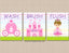 Princess Bathroom Wall Art Magical Princess Kids Bath Decor B193