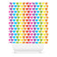 Rainbow Hearts Kids Shower Curtain, Bath Mat Towel S175