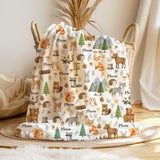 Woodland Animals Forest Blanket
