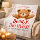 Valentine Blanket -Bear Hugs