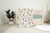 Personalized Lion Baby Boy Blanket