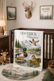 Personalized Mallard Duck Blanket