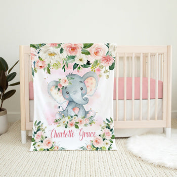 Pink dumbo cot online bedding