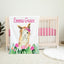 Llama Cactus Baby Girl Name Blanket   B1018