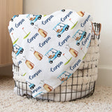 Personalized Golf Baby Blanket