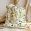 Personalized Greenery Leaves Baby Name Blanket