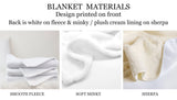 Personalized Name Blanket Custom Baby Boy Girl Swaddle Receiving Blanket Baby Shower Gift Monogrammed Fleece Minky 987