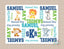 Animals Baby Blanket Safari Baby Boy Blanket Animals Monogram Baby Blanket Elephant Lion Monkey Giraffe Blanket Baby Future All Star B190