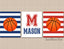 Basketball Wall Decor Sports Nursery Wall Art Navy Blue Red Stripes Name Monogram Boys Kids Bedroom Decor Twins  C498