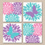 Butterflies Flowers Nursery Wall Art Purple Lavender Teal Pink Floral  Baby Girl Bedroom Decor Bathroom