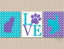 Cats Nursery Wall Art Kittens Nursery Decor Teal Purple Nursery Wall Art Cats Love Kids Room Decor Cats Decor Birthday  C687