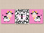 Cows Nursery Wall Art Pink Black Cow Nursery Decor Baby Girl Farm Animals Bedroom Decor Name Monogram Baby Shower Gift  C874