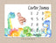 Dinosaur Milestone Blanket Baby Boy Monthly Growth Tracker Newborn Gift Blanket Baby Shower Gift Bedding Nursery Decor  B1178