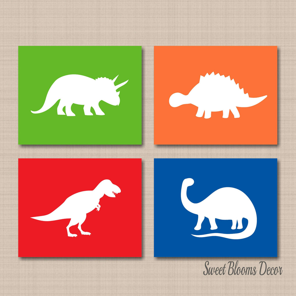 Dinosaur Nursery Wall Art Baby Boy Bedroom Decor Neutral Orange Red Gr – Sweet Blooms Decor dinosaur-nursery-wall-art-baby-boy-bedroom-decor-neutral-orange-red-gr-sweet-blooms-decor