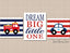 Emergency Rescue Vehicles Wall Art Fire Truck Police Car Kids Boy Decor Red Navy Blue Dream Big Little One Baby Shower  C404