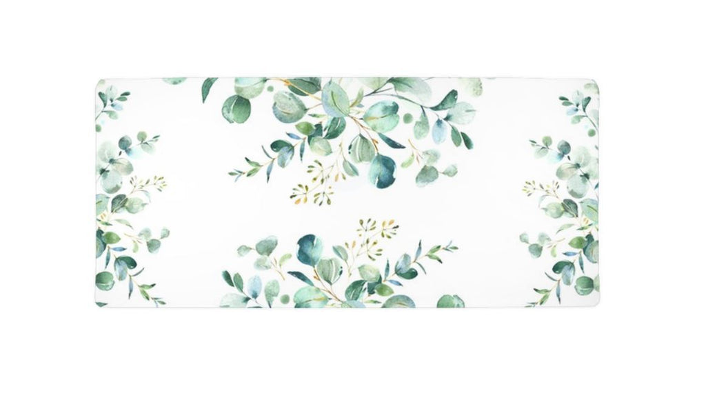 Eucalyptus Leaves Greenery  Changing Pad Cover Watercolor Leaves Baby Shower Gift Nursery Crib Bedding C113