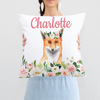 woodland nnursery pillow