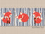 Fox Nursery Wall Art Nursery Decor Gray Birch Trees Modern Simple Baby Boy Bedroom Decor Baby Shower Gift Fox   C585