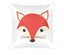 Fox Throw Pillow Orange Gray Pillow Woodland Bedroom Decor Fox Nursery Decor Fox Room Decor Woodland Baby Gift Fox Decorative Pillow Bedding