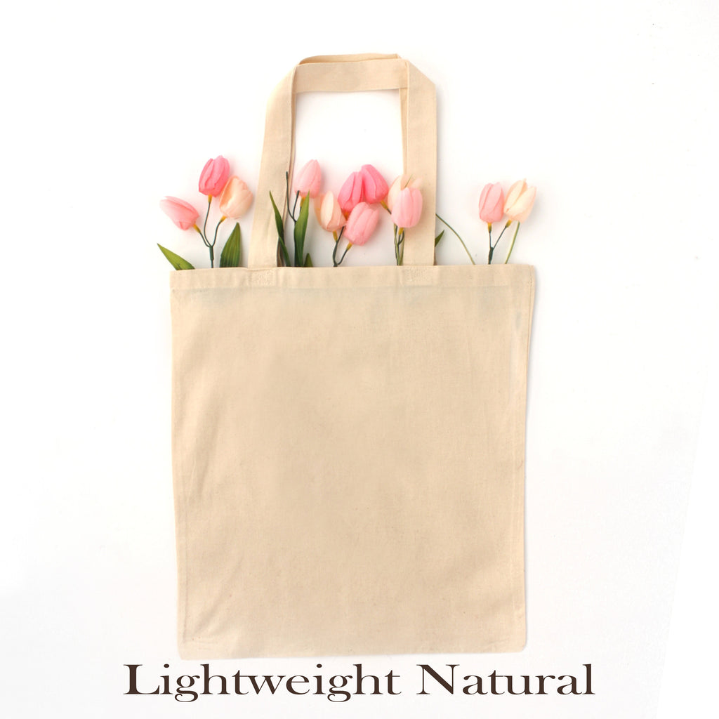 Personalized Floral Initial Canvas Tote Bag for Everyday Use 