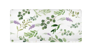 Eucalyptus Leaves Changing Pad Cover Lavender Greenery Gender Neutral Girl Boy Newborn Baby Shower Gift Nursery Bedding   C137