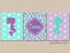 Mermaids Wall Art Girl Bedroom Decor Purple Lavender Teal Aqua Mermaid Scales Star Fish Name Monogram Bathroom   C341