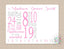 Milestone Blanket Baby Girl Birth Announcement Monthly Growth Tracker Personalized  Pink Gray Newborn Blanket Nursery Baby Shower Gift B350