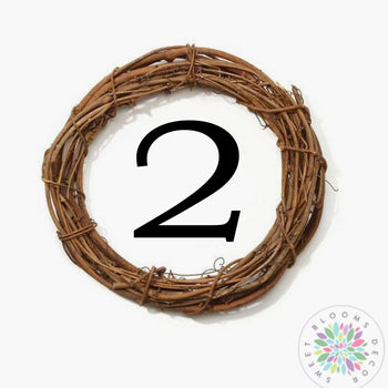 Milestone Marker Grapevine Milestone Blanket Marker Mini Wreath Baby Shower Gift Month Ring