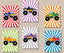 Monster Trucks Kids Wall Art Trucks Kids Bedroom Decor Transportation Nursery Red Blue Green Orange Playroom Wall Art  C393