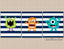 Monsters Nursery Wall Art Kids Bedroom Decor Wall Art BAthroom Wall Art Little Monsters Navy Blue Orange Green Teal  C433