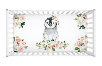 penguins nursery bedding 