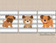 Puppy Nursery Wall Art Puppy Dog Nursery Decor Nursery Wall Art Dogs Kids Room Decor Puppies Wall Art Puppy Baby Shower Gift-C529