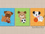 Puppy Nursery Wall Art Puppy Sports Nursery Decor Bow Wow Buddies Dogs Kids Room Decor Dogs Kids Room Soccer Basketball Football Room C527