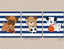 Puppy Nursery Wall Art Sports Nursery Decor Bow Wow Buddies Dogs Kids Room Decor  Soccer Basketball Football Room   C845