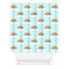 Rainbow Sky Kids Shower Curtain, Bath Mat Towel S176