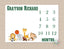 Safari Animals Sports Milestone Blanket Monthly Growth Tracker Jungle Animals Newborn Baby Shower Gift Future All Star B604