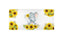 Sunflower Elephant Changing Pad Cover C122